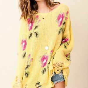 Wildfox oversized sweater xs new without tags.